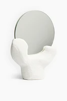 Miroir en grès cérame