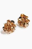 Flower-Shaped Earrings