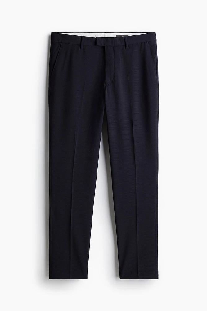 Slim Fit Seersucker Suit Pants