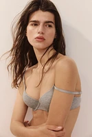 Padded Underwire Jersey Bra