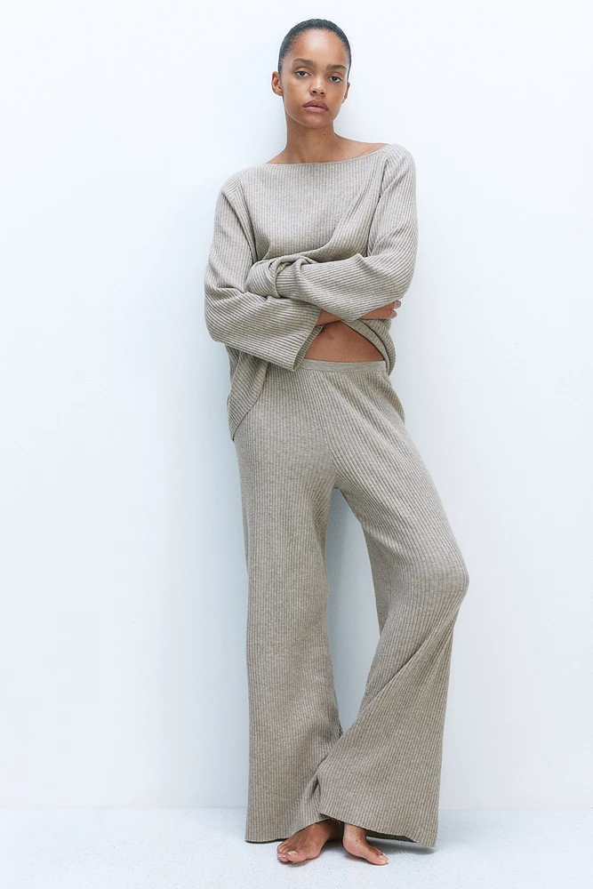 Rib-Knit Sweater