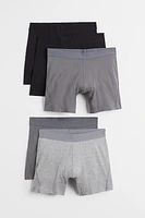 5-pack Mid-Length Boxer Briefs with Lycra®