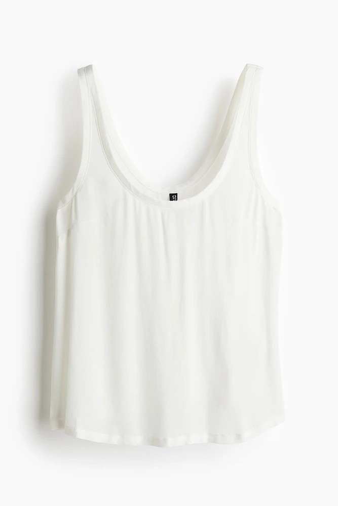 Crêpe Tank Top