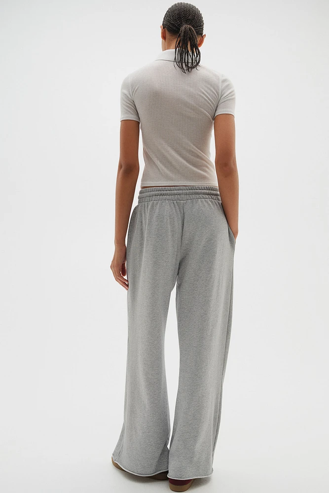 Wide-leg Joggers