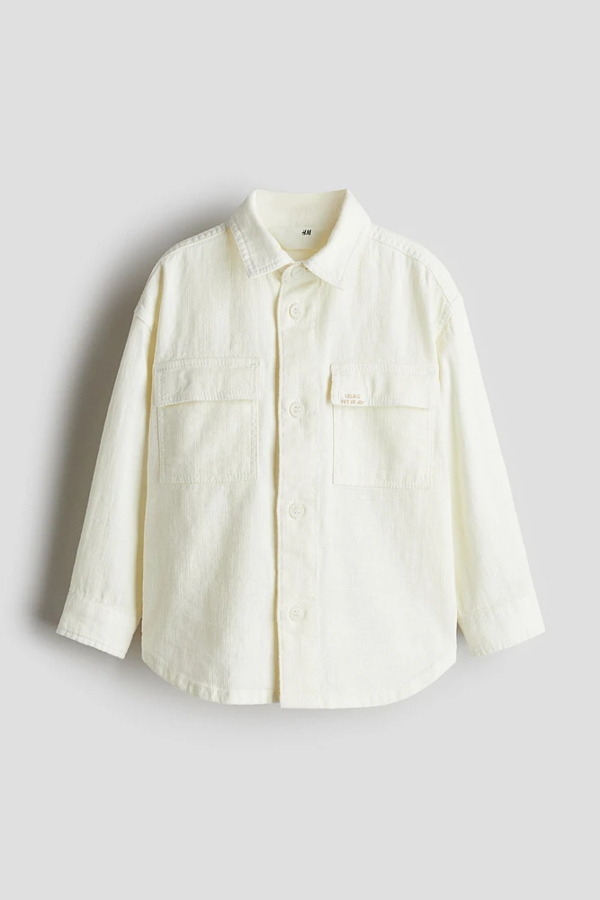 Loose-Fit Cotton Shirt