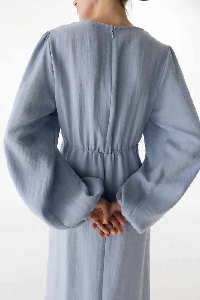 MAMA Button-Front Dress