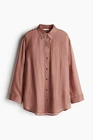 Oversized Ramie Shirt