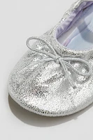 Shimmery Ballet Flats