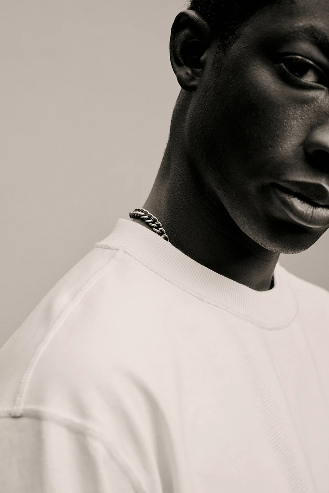 Boxy Fit Washed T-shirt