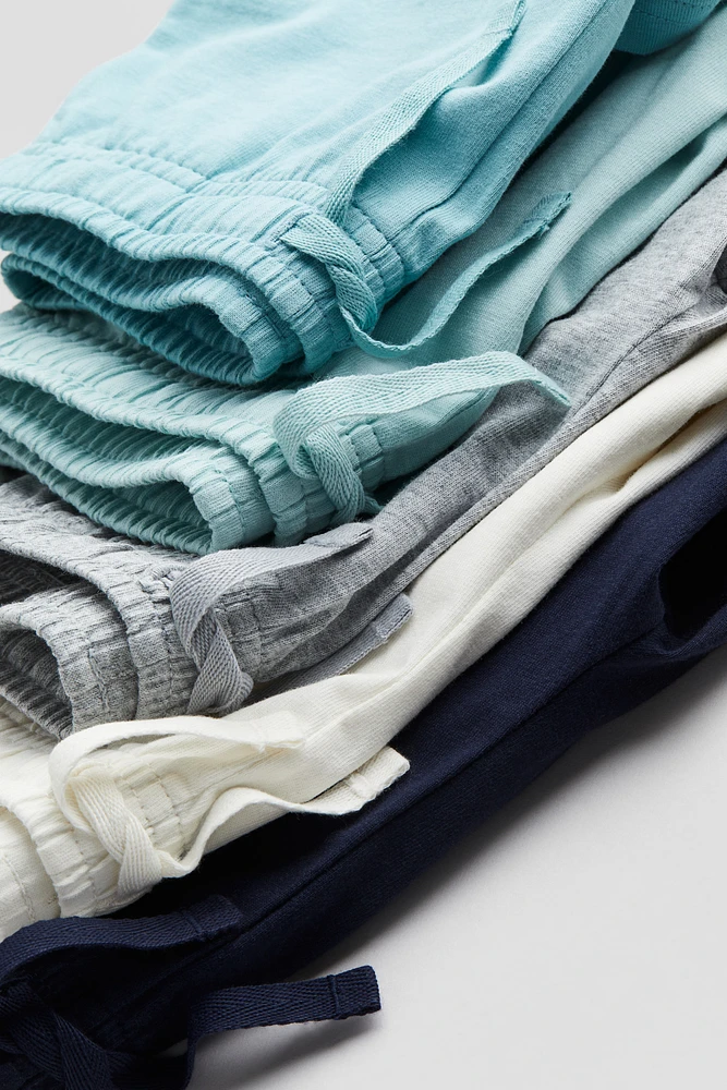 Lot de 5 shorts en jersey coton