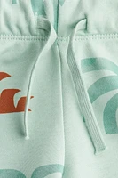 Printed Sweatshorts