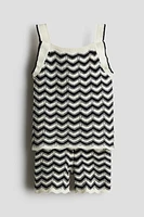 2-Piece Cotton Pointelle-Knit Set