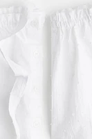Pyjama en coton plumetis