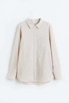 Linen-blend Shirt