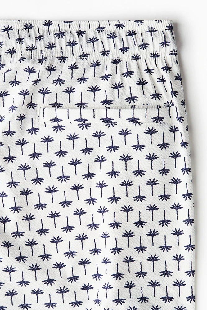 Seersucker Swim Shorts
