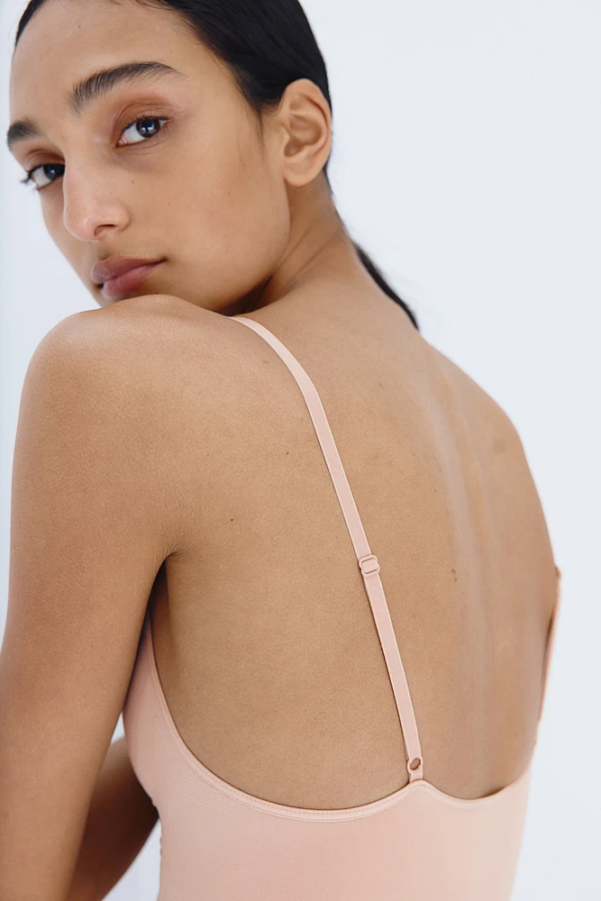 Stretchy & Sculpting Firm Shape Thong Bodysuit