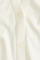 Bouclé-Knit Cardigan