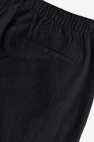 Regular Fit Linen-blend Pants