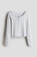 Long-Sleeved Jersey Top