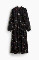 Oversized Crinkled Dress