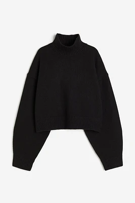 Oversized Mock-turtleneck Sweater