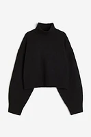 Oversized Mock-turtleneck Sweater