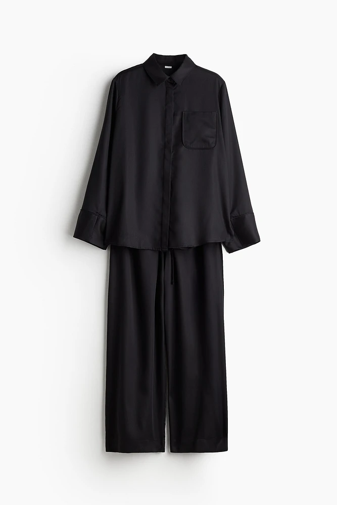 Pyjama en satin