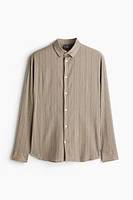 Regular Fit Textured Shirt