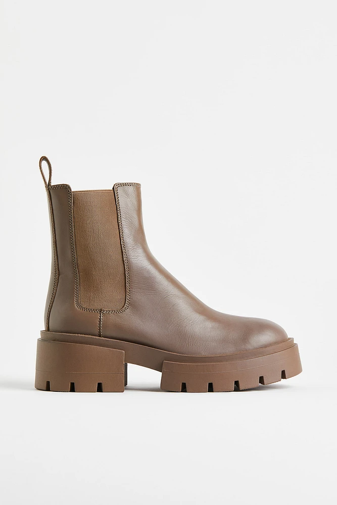 Leather Chelsea Boots