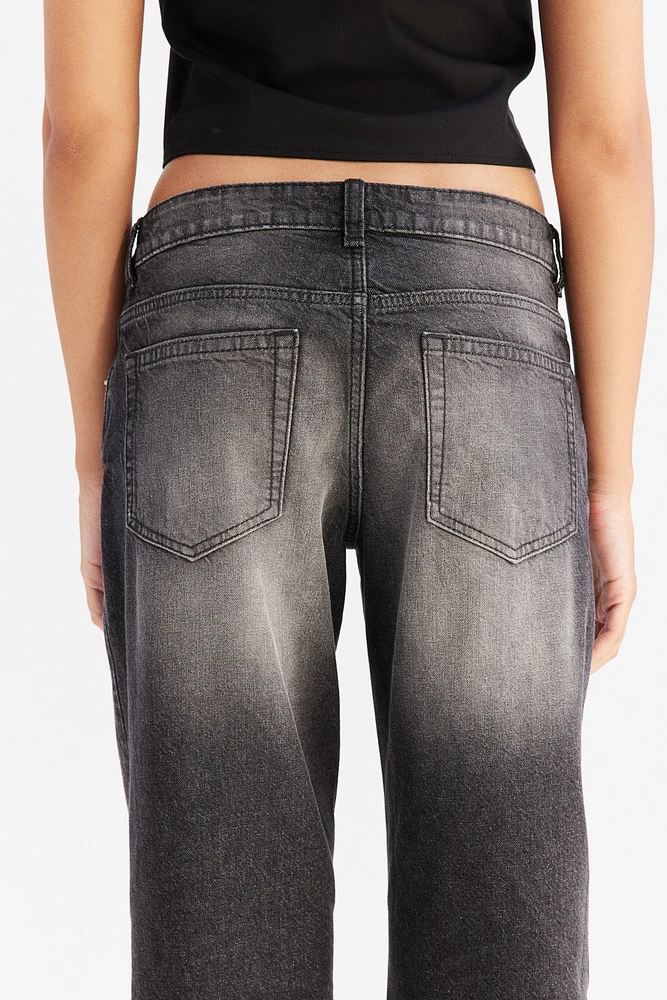 Straight Low Jeans