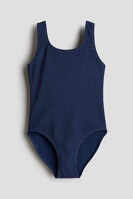 Costume de bain côtelé