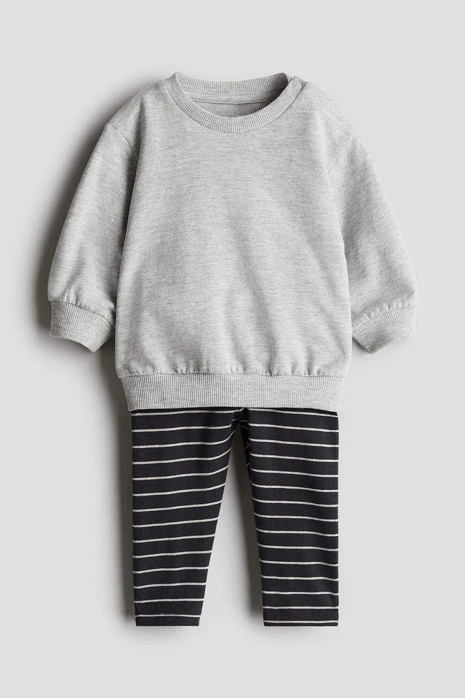 2-piece Sweatshirt and Leggings Set