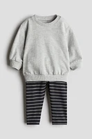 2-piece Sweatshirt and Leggings Set