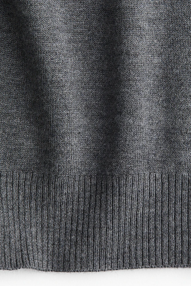 Fine-knit T-shirt