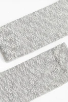 Rib-Knit Socks