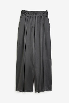 Silk-blend Satin Pants