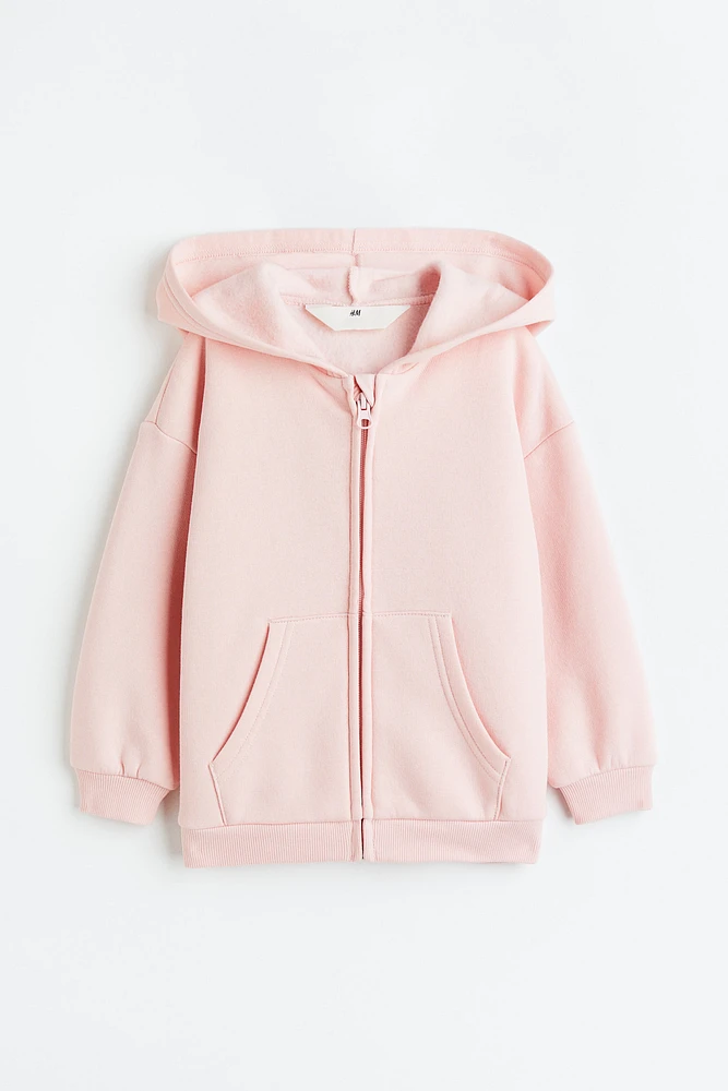 Hooded Sweatshirt Jacket