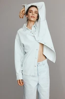 Feather Soft Oversized Denim Shirt