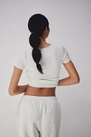 Ribbed T-shirt