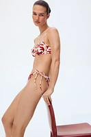 Bas de maillot Tanga à nouer