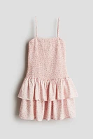 Smocked Strappy Dress