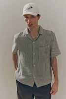 Regular-Fit Textured Resort Shirt