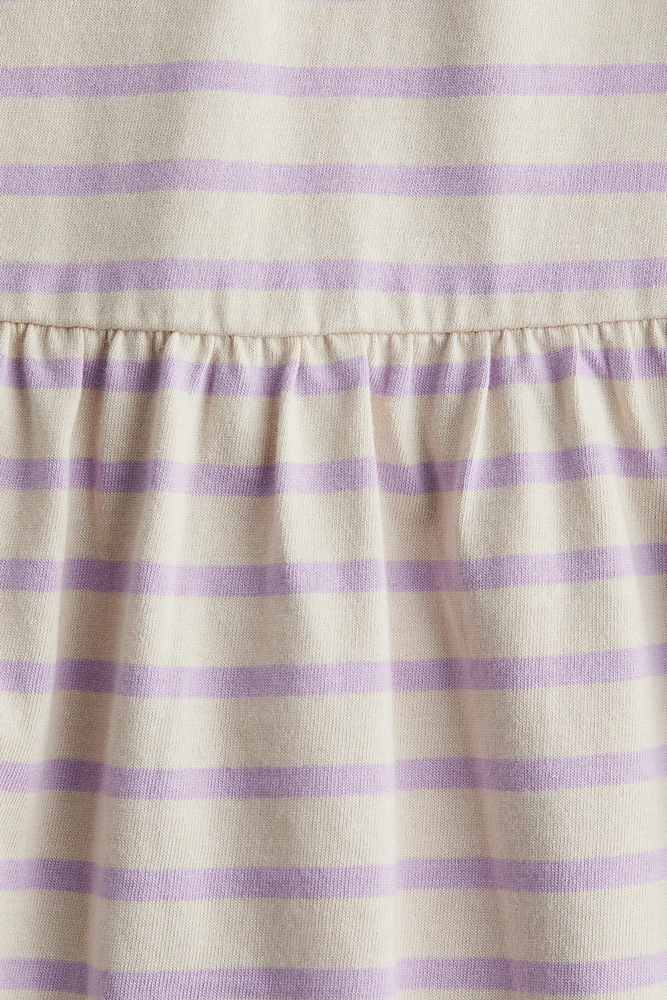Robe en jersey de coton