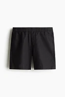 Regular-Fit Linen Shorts