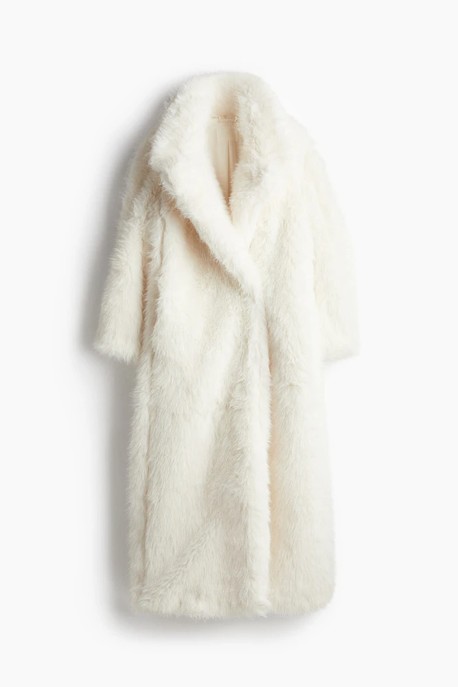 Fluffy Maxi Coat