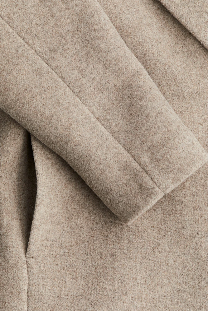 Wool-Blend Coat