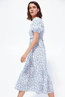 MAMA Cotton Poplin Nursing Dress