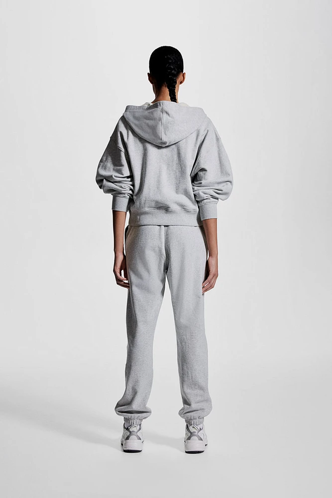 Sports zip-through hoodie