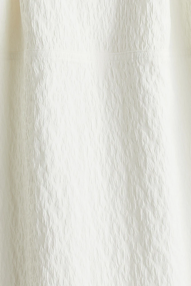 Jacquard-Weave Dress