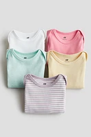 Lot de 5 maillots en coton